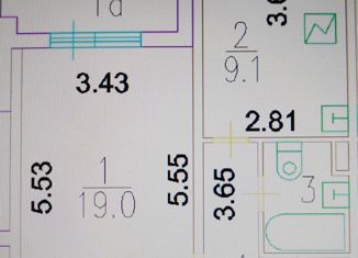 1-комнатная квартира на продажу, 37.3 м2, Москва, Бескудниковский проезд, 2к1, Бескудниковский проезд