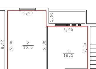 Продается 1-комнатная квартира, 35.5 м2, село Намцы, Октябрьская улица, 8