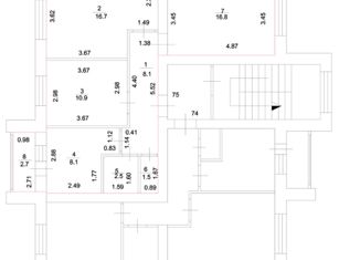 Продам 3-комнатную квартиру, 64 м2, поселок городского типа Приютово, Первомайская улица, 24