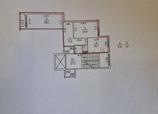 Продажа 2-ком. квартиры, 58.4 м2, посёлок Шушары, Пушкинская улица, 48