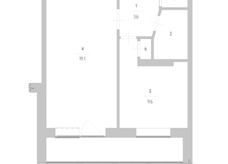 Продажа 1-комнатной квартиры, 36.2 м2, Ижевск, Союзная улица, 1, жилой район Аэропорт