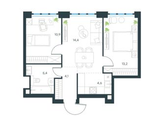 Продажа трехкомнатной квартиры, 53 м2, Москва, метро Кожуховская