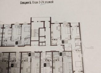 Квартира на продажу студия, 23.5 м2, Самара, Южное шоссе, 9А, метро Московская