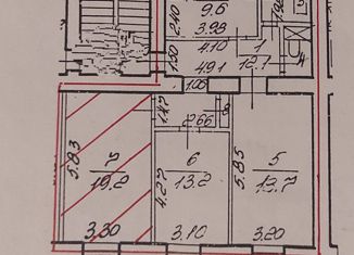 Продаю трехкомнатную квартиру, 79.2 м2, Санкт-Петербург, Миргородская улица, 10, Миргородская улица