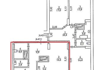 Продам 1-комнатную квартиру, 45.5 м2, Челябинск, улица Университетская Набережная, 105, жилой район Академ Риверсайд