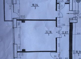 Продается 2-ком. квартира, 78.4 м2, Владикавказ, проспект Доватора, 21, 34-й микрорайон