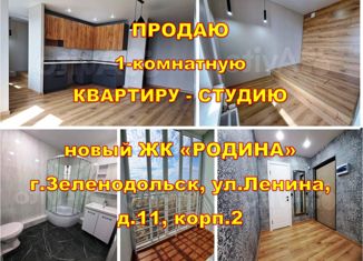 Продам квартиру студию, 43 м2, Зеленодольск, улица Ленина, 11к2
