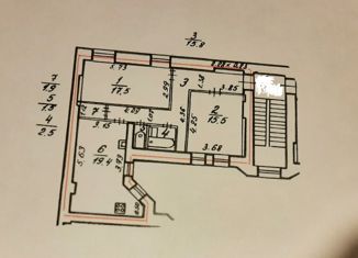 Продажа 2-ком. квартиры, 74.1 м2, Санкт-Петербург, 5-я Красноармейская улица, 24, 5-я Красноармейская улица