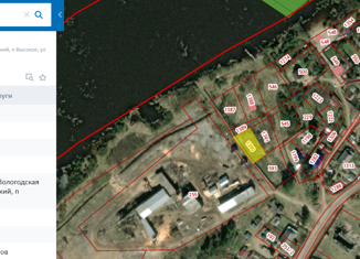 Продажа земельного участка, 868 сот., посёлок Высокое, Загорная улица