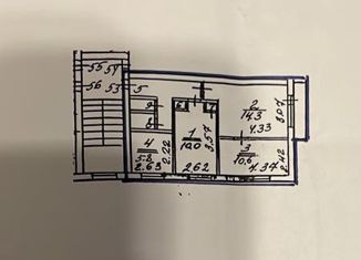 Продам 3-комнатную квартиру, 53 м2, Красное Село, Гвардейская улица, 19к1