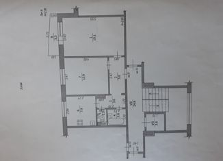 Продаю двухкомнатную квартиру, 52.6 м2, Крымск, улица Спартака, 3