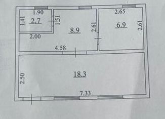 Продаю дом, 50 м2, село Троицкое, улица Фрунзе, 75Б