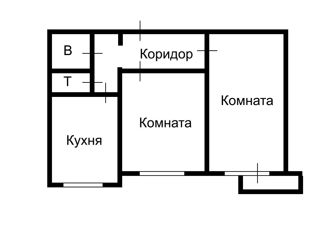 Двухкомнатная квартира на продажу, 53.9 м2, Москва, район Раменки, улица Лобачевского, 100к3