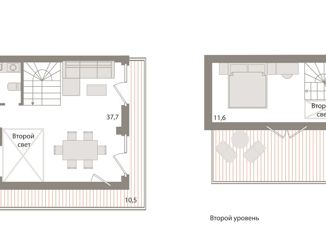 Продается 1-комнатная квартира, 113.4 м2, Екатеринбург, переулок Ритслянда, 15, ЖК Северный Квартал