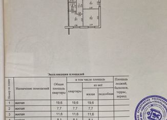 Продается четырехкомнатная квартира, 71.5 м2, Карелия, Мичуринская улица, 20