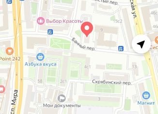 Сдаю комнату, 38 м2, Москва, Банный переулок, 7к1, станция Рижская