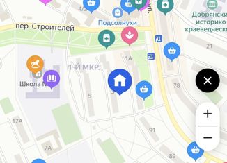 Продаю 1-комнатную квартиру, 28 м2, Добрянка, переулок Строителей, 3