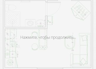 Продаю квартиру студию, 20.4 м2, Томск, улица Бирюкова, 6