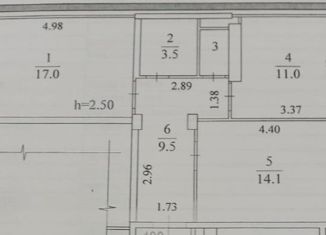 Продажа 2-ком. квартиры, 56.5 м2, Сосновый Бор, ЖК Заречье, Пионерская улица, 4