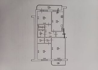 Продаю 3-ком. квартиру, 80 м2, Омская область, 21-я Амурская улица, 43/2