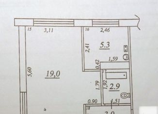 Продам 1-комнатную квартиру, 30.2 м2, поселок Чёрновский, улица 40 лет Победы, 4