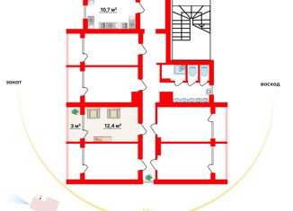 Продажа комнаты, 233 м2, Санкт-Петербург, улица Есенина, 36к3, муниципальный округ Сергиевское