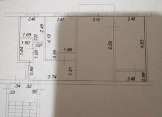 Продается трехкомнатная квартира, 54.6 м2, Тейково, Гвардейская улица, 5