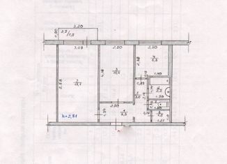 Продажа двухкомнатной квартиры, 43.6 м2, посёлок городского типа Лучегорск, 4-й микрорайон, 8