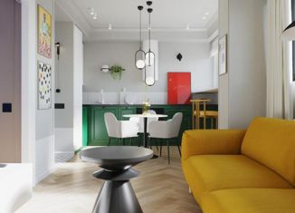 Продам 1-ком. квартиру, 36.6 м2, Москва, Октябрьский переулок, 12, Октябрьский переулок