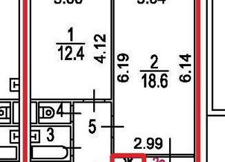 Продам однокомнатную квартиру, 38.6 м2, Москва, Ясный проезд, 19, район Южное Медведково