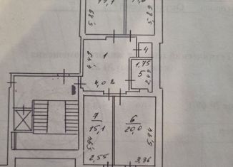 Продается 3-ком. квартира, 107 м2, Иркутская область, 4-я Советская улица, 60/1