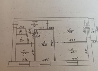 Продажа 3-комнатной квартиры, 51.8 м2, Кумертау, улица Мира, 2А