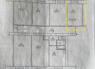 Комната на продажу, 105.5 м2, Красноярск, улица 52-й Квартал, 8, Ленинский район