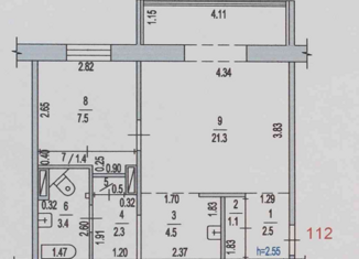 Продается 2-комнатная квартира, 44.5 м2, Алтайский край, улица Малахова, 146