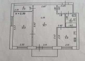 Продажа двухкомнатной квартиры, 43.4 м2, Тверь, улица Коминтерна, 67/2, Центральный район