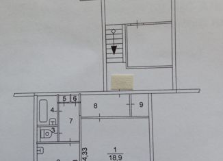 Продается однокомнатная квартира, 41 м2, Челябинск, Пограничная улица, 26, Ленинский район