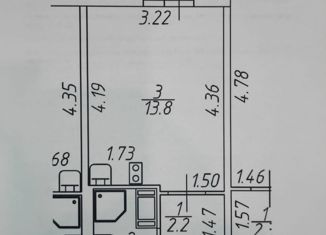 Квартира на продажу студия, 19.27 м2, Мурино, Воронцовский бульвар, ЖК Краски Лета