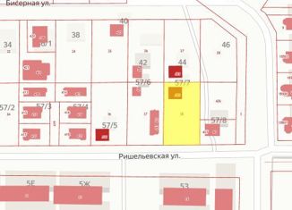 Продается участок, 10 сот., посёлок Российский, Бисерная улица, 57/7