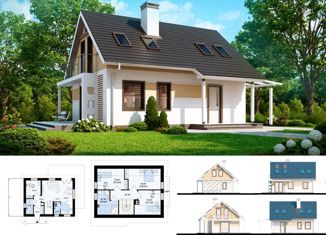 Продам дом, 110 м2, поселок городского типа Разумное