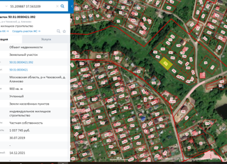 Продаю земельный участок, 9 сот., деревня Алачково
