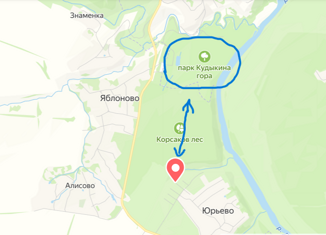 Продается участок, 14.09 сот., село Юрьево