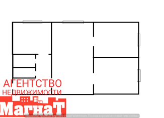 Продажа трехкомнатной квартиры, 48 м2, Артём, Черноморская улица, 10