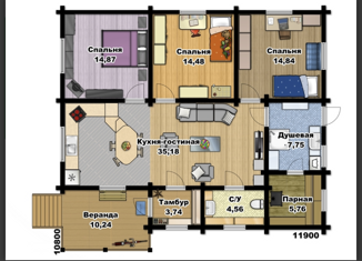 Продажа дома, 135 м2, деревня Павлищево, деревня Павлищево, 45
