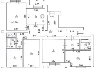 Продам 5-ком. квартиру, 111.6 м2, Казань, Краснококшайская улица, 75А, Кировский район