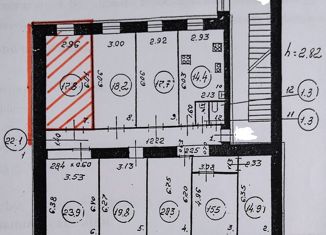 Продаю комнату, 187.2 м2, Санкт-Петербург, Малая Московская улица, 4, муниципальный округ Владимирский