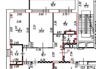 Продается четырехкомнатная квартира, 112 м2, Москва, улица Лефортовский Вал, 13, улица Лефортовский Вал