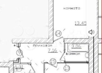 Продается 2-комнатная квартира, 51 м2, посёлок Красный Бор, Солнечная улица, 24