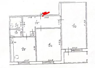 Продажа 2-комнатной квартиры, 52.2 м2, Уфа, улица Лесотехникума, 32/1