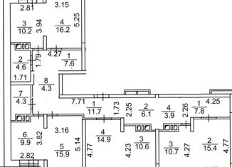 Продажа 5-комнатной квартиры, 173.2 м2, Новосибирск, улица Николаева, 18, Советский район