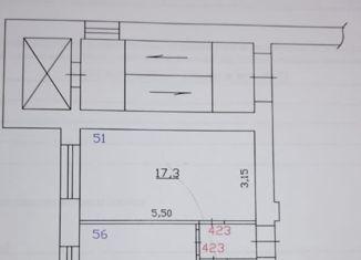 Продажа однокомнатной квартиры, 28.8 м2, Самара, улица Дзержинского, 13Б, Железнодорожный район